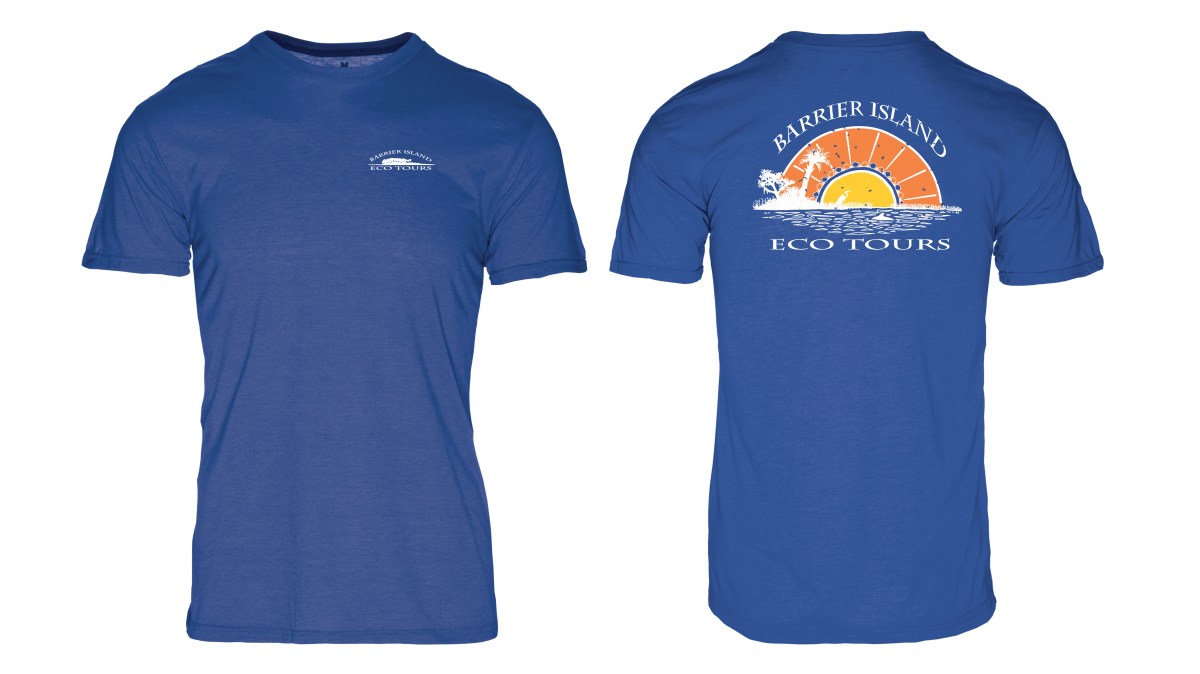 2_BarrierIsland_EcoTours_TrueRoyal_SS-01 Royal Blue Men's Barrier Island Eco Tours tshirt