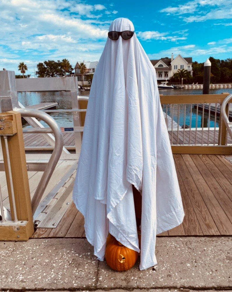 Ghost at the marina